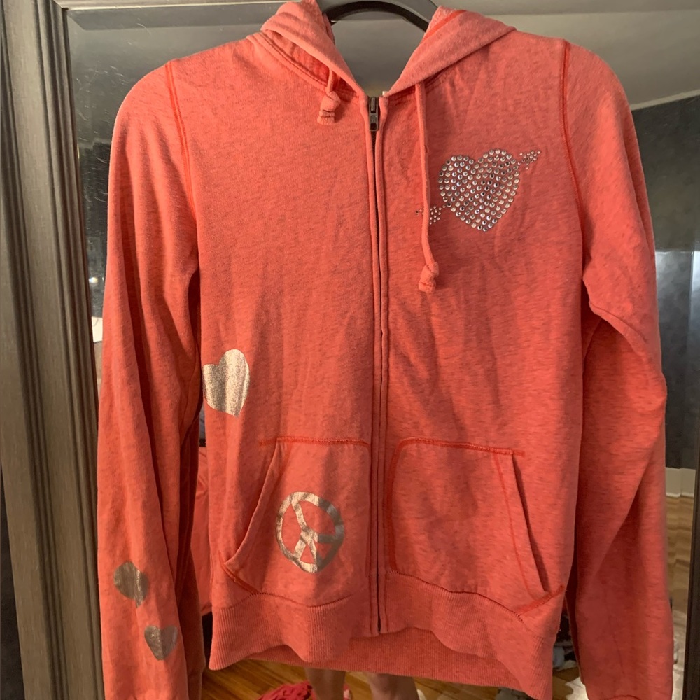 Vintage PINK zip jacket